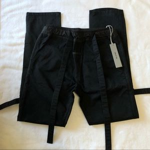 Fear Of God Black Bondage Pants SMALL